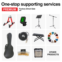 HEBIKUO Factory Direct Wholesale E41-DDL 6-string Acoustic Guitar Musical Stringed Instruments for Beginners Students