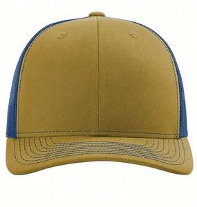 Gorra de camionero de malla impresa de 6 paneles unisex Sombrero de estilo de béisbol de tela común - Product Image 3