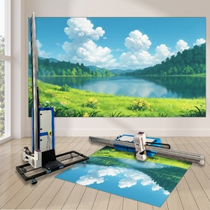 Imprimante murale 3D verticale spéciale 2025 pour petites entreprises, idéale pour la décoration murale sur métal, verre et bois, avec tête d'impression Dx7 - Product Image 5