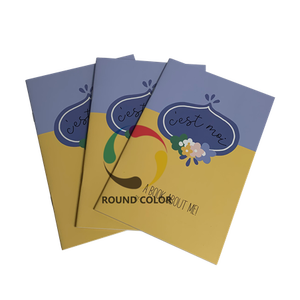 Saddle Stitch tập sách in đầy đủ màu sắc nghệ thuật cuốn sách trẻ em in ấn <span class=keywords><strong>A5</strong></span> yên khâu Artbook dịch vụ in ấn tập sách - Product Image 1