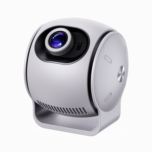 Adaptador de Corriente Estadounidense, Proyector Android <span class=keywords><strong>TV</strong></span> Box, Proyector Inteligente 720P, Decodificación 4K, Proyector 4K para Cine en Casa, Proyector de Video para Fútbol - Product Image 2