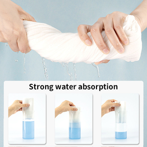 <span class=keywords><strong>Serviette</strong></span> de voyage biodégradable jetable non tissée 70x140cm pour hôtel, plage, bain, gym, douche, pieds et cheveux - Product Image 2