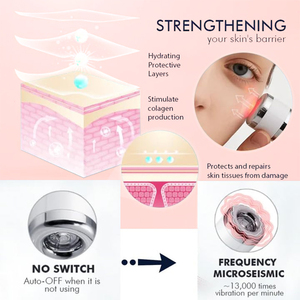 Elektrische Augencreme mit Hyaluronsäure, Kollagen & Koffein für Anti-Aging, Aufhellung, Straffung & Reduzierung von Augenringen - Product Image 5