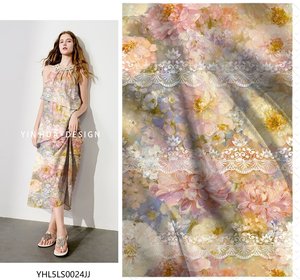 Tissu en rayonne populaire, idéal pour les robes d'été - Product Image 1