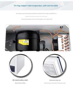 Congélateur commercial et domestique <span class=keywords><strong>Haier</strong></span> à très basse température -70 degrés, électrique, capacité de 1028 L, double porte, contrôlé par application - Product Image 4