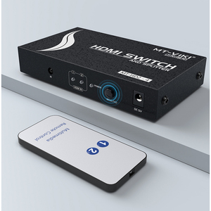<span class=keywords><strong>2x4</strong></span> <span class=keywords><strong>HDMI</strong></span> Matrix Switcher <span class=keywords><strong>Splitter</strong></span> MT-HD2-4 4K 60Hz แสดงผลหลายหน้าจอจำหน่ายสำหรับพีซีจอภาพโปรเจคเตอร์ - Product Image 5