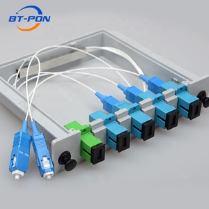 BT-PON tresse optique de fiber diviseurs ftth <span class=keywords><strong>CASSETTE</strong></span> TYPE PLC splitter 2-128 moyens D'ODM D'OEM 1310/1490/ 1550nm - Product Image 6