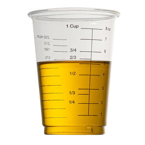 सस्ती कीमत फैक्टरी प्रत्यक्ष बिक्री प्लास्टिक ग्रेजुएटेड स्पष्ट 8oz 10oz 230ml मापने कप पैमाने के साथ - Product Image 5