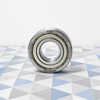 Roulement à billes à gorge profonde 62207 35x72x23mm en acier chromé GCr15, haute charge pour convoyeurs, pompes industrielles, fournisseur OEM