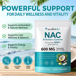 เอเซนเชียลแล็บส์ สารสกัดจากพืช <span class=keywords><strong>NAC</strong></span> 600 มก. ซิสเทอีน กัมมี่ซอฟท์เจล ช่วยบำรุงสุขภาพเซลล์ เสริมสร้างภูมิคุ้มกัน บำรุงตับ อาหารเสริม <span class=keywords><strong>NAC</strong></span> ซอฟท์เจล - Product Image 2