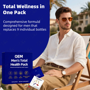 Paquete de Vitaminas Diarias para la Salud Total del Hombre, 22 Nutrientes Esenciales Todo en Uno, Aceite de Krill, Adaptógenos, Salud del Corazón, Intestino y Estrés, 30 Unidades - Product Image 5