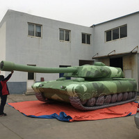 Répliques de réservoir gonflable pour la publicité Réservoir de leurre militaire gonflable géant