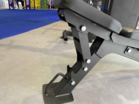 Banc de musculation réglable de haute qualité pour usage commercial, pliable, en acier, avec logo personnalisé