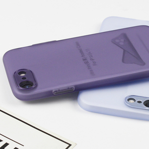 Wholesale Frosted Clear TPU Phone Back <strong>Case</strong> for <strong>iPhone</strong> <strong>SE</strong> Soft Transparent Matte Mobile Phone <strong>Cover</strong> - Product Image 2
