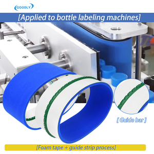 Ürün taşıma hattı OEM özelleştirilebilir düz kemer için rekabetçi fiyat mavi kumaş sünger konveyör bant - Product Image 2