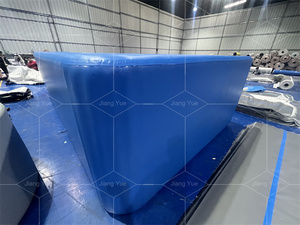 Tùy chỉnh vòng hoặc hình vuông PVC <span class=keywords><strong>Inflatable</strong></span> hồ bơi cho trẻ em nước vui vẻ Drop Stitch hồ bơi - Product Image 3