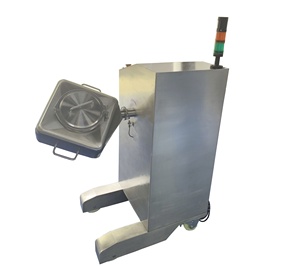 Funzionamento Touch screen super multe in polvere premiscelazione rotazione cono quadrato tramoggia agitazione macchina mixer per la vendita - Product Image 5