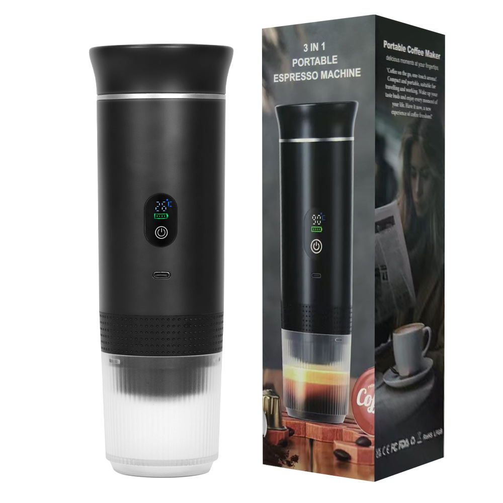 สีดำพร้อมจอแสดงผลดิจิตอล