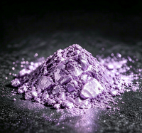 Pigment à Effet Spécial GUANZUN pour Revêtement de Casque de Moto, Peinture Violette, Aluminium Holographique, Poudre de 5 à 100 Microns