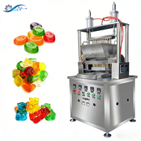 Déposeur de bonbons gélifiés semi-automatique, équipement de production de bonbons durs pour laboratoires et petites entreprises