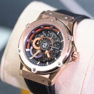 HANBORO 2026 Montre Automatique Steampunk Squelette Style Industriel Tendance pour Homme avec Verre – Cadeau - Product Image 3