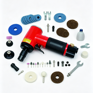 Amoladora neumática con mandril de 3/6 mm, 15000 RPM, 61 accesorios, máquina pulidora de metales, alta velocidad, estabilidad, precisión y control. - Product Image 2