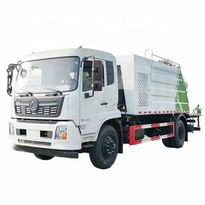 Camión <span class=keywords><strong>Cisterna</strong></span> de Agua Municipal Dongfeng 4x2 de 10 CBM para Lavado de Carreteras con Tanque de Acero Inoxidable - Product Image 1