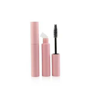 3ml 5ml 7ml 8ml leerer Kosmetik behälter Wimpern verpackung runde kleine Mini-Mascara-Tube in Proben größe mit Pinsel