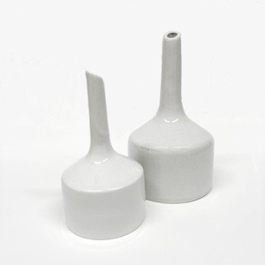 Trắng sứ gốm buchner Phễu <span class=keywords><strong>20mm</strong></span> & 300mm Kích thước Gamma thủy tinh vô trùng 0.45um Lọc OEM hỗ trợ phòng thí nghiệm cung cấp - Product Image 4