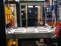 Nouvelle Ligne de Production Automatique de Vaisselle Jetable en Mousse PS, Contrôlée par PLC, 168 kW, 380 V, avec Moteur et Pompe, Écologique, Multifonctionnelle et Facile à Utiliser