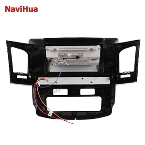 NAVIHUA 12.3 Inch Android Car DVD Multimedia Player GPS Navigation <b>Stereo</b> Radio Para Carro for Toyota Hilux Auto A/C 2009-2015 - Product Image 2