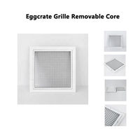 Rejilla de Ventilación de Aire de Aluminio Tipo Panal para HVAC con Núcleo Extraíble