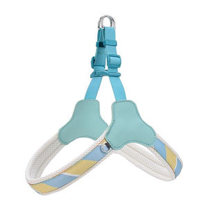 Henshine 2025 Popular hecho en fábrica colorido ligero cómodo Nylon poliéster cuero sin tirar arnés para perros - Product Image 2