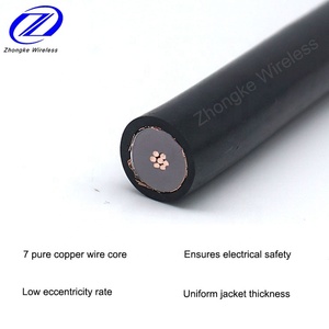 Rg213 Chất lượng cao 5m 50 <span class=keywords><strong>ohm</strong></span> đen PVC cáp đồng trục syv 50-7 N nam nữ nối Trần dây đồng cho thông tin liên lạc Cáp - Product Image 4