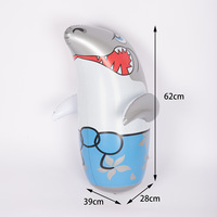 Requin gonflable en PVC personnalisé, décoration d'événement, pour la publicité, publicité gonflable promotionnelle, wobbler
