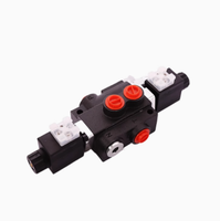 Vanne solénoïde unidirectionnelle 02Z50-12V/24V (acier moulé) pour accessoires hydrauliques de machines d'ingénierie