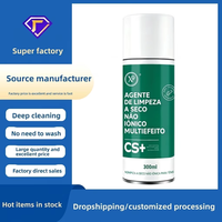 Agent de nettoyage à sec non ionique X9 300ml, prix usine OEM, nettoyant mousse multi-effets pour vêtements et chaussures, livraison directe disponible