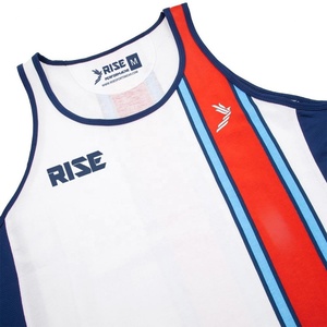 Camiseta Deportiva para Hombre, para Entrenamiento de Boxeo, Gimnasio, Fitness, con Logotipo Curvo en el Dobladillo, Impresión Personalizada - Product Image 4