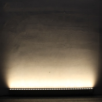 IP65 300mm longueur mince 12w barre lumineuse led étanche dmx rvb rondelle murale led lumière pour projet