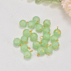 Cuentas de imitación de jade, botones decorativos redondos de cristal para accesorios de ropa Hanfu, primavera 2024, origen Yiwu - Product Image 4