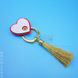 Electroplated Metal Phone Holder Red Heart Shape Adhesive Zinc Alloy Desktop Stand <b>Rotating</b> Ring Buckle With Rhinestone - Product Image 3