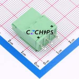 DB129VG-5.08-3P-GN-S Screw Terminal Block Through hole Component (THT),P=5.08mm Connector 1x3P 5.08mm Green Through Hole - Product Image 2