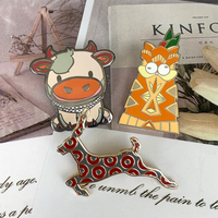 Animal en émail dur personnalisé pour badges avec impression sérigraphique et logo personnalisé