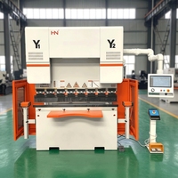 Máquina de Doblado Automática de Chapa Metálica con Motor Servo AC de Alta Precisión de 60T y 2000mm, Estructura de Acero Soldada, Directo de Fábrica