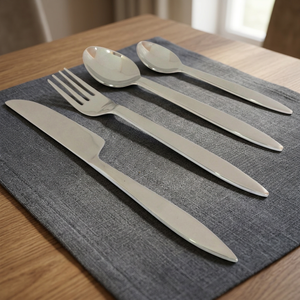 Premium Handmade Stainless Steel <b>Utensil</b> <b>Set</b> Forged Handles Wedding Home Dining Outdoor Use Direct Supplier - Product Image 1