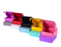 Boîte d'avion pliable personnalisée avec logo, imprimée, écologique, petite, en carton ondulé