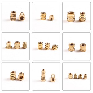 Vente en gros Helicoli M3 M4 M6 M10 en acier inoxydable métal laiton à bride hexagonale insertion filetée pour le <span class=keywords><strong>bois</strong></span> - Product Image 3