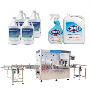 YB-YG8B entièrement automatique 8 buses liquide bouteille remplissage capsulage Machine désinfectant désinfectant antiseptiques liquide Machine de remplissage - Product Image 1