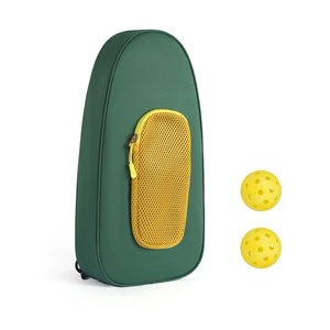 Sac à raquettes de tennis New Peak, sac à dos de sport à fermeture éclair vert militaire pour deux raquettes - Product Image 1