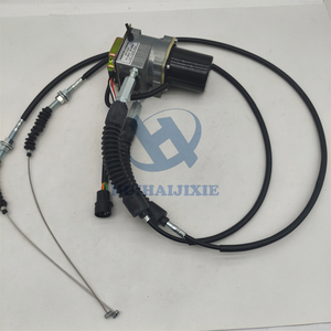 High Quality Excavator Part <b>Throttle</b> Motor With Double <b>Cables</b> 6 Pins 247-5227 for E320 E312 Excavator Accelerator 2475227 - Product Image 3